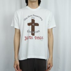 画像2: 90's USA製 "This Shirt Doesn't Say..." ジーザスプリントTシャツ L (2)