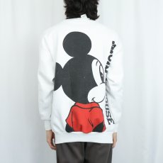 画像4: 80〜90's Disney MICKEY MOUSE USA製 キャラクタープリントスウェット L (4)