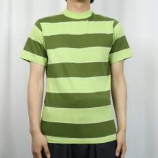 画像2: 70's Sears ボーダー柄 Tシャツ M (2)