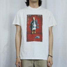画像2: 90's Will Bullas USA製 "duck tape..." アートプリントTシャツ M (2)