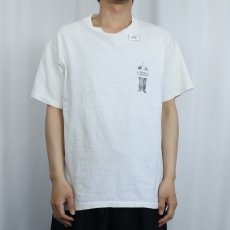 画像3: 90's USA製 "I’M NOT COMFORTABLE" フォトプリントTシャツ L (3)