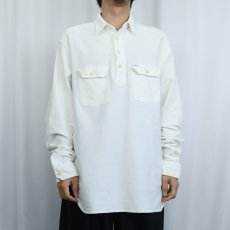 画像2: POLO Ralph Lauren 鹿の子プルオーバーシャツ XL (2)