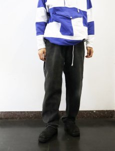 画像3: 90's Levi's 550 USA製 "サルファブラック" ブラックデニムパンツ W37 (3)