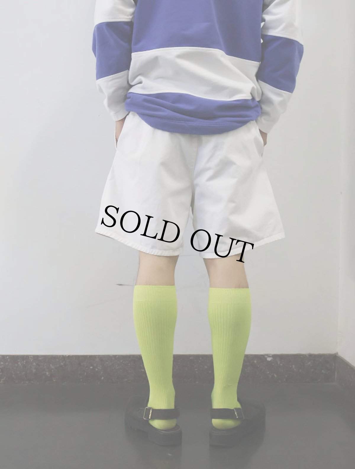 画像3: 90's POLO Ralph Lauren USA製 "POLO CHINO" 2タック コットンチノショーツ W34 (3)