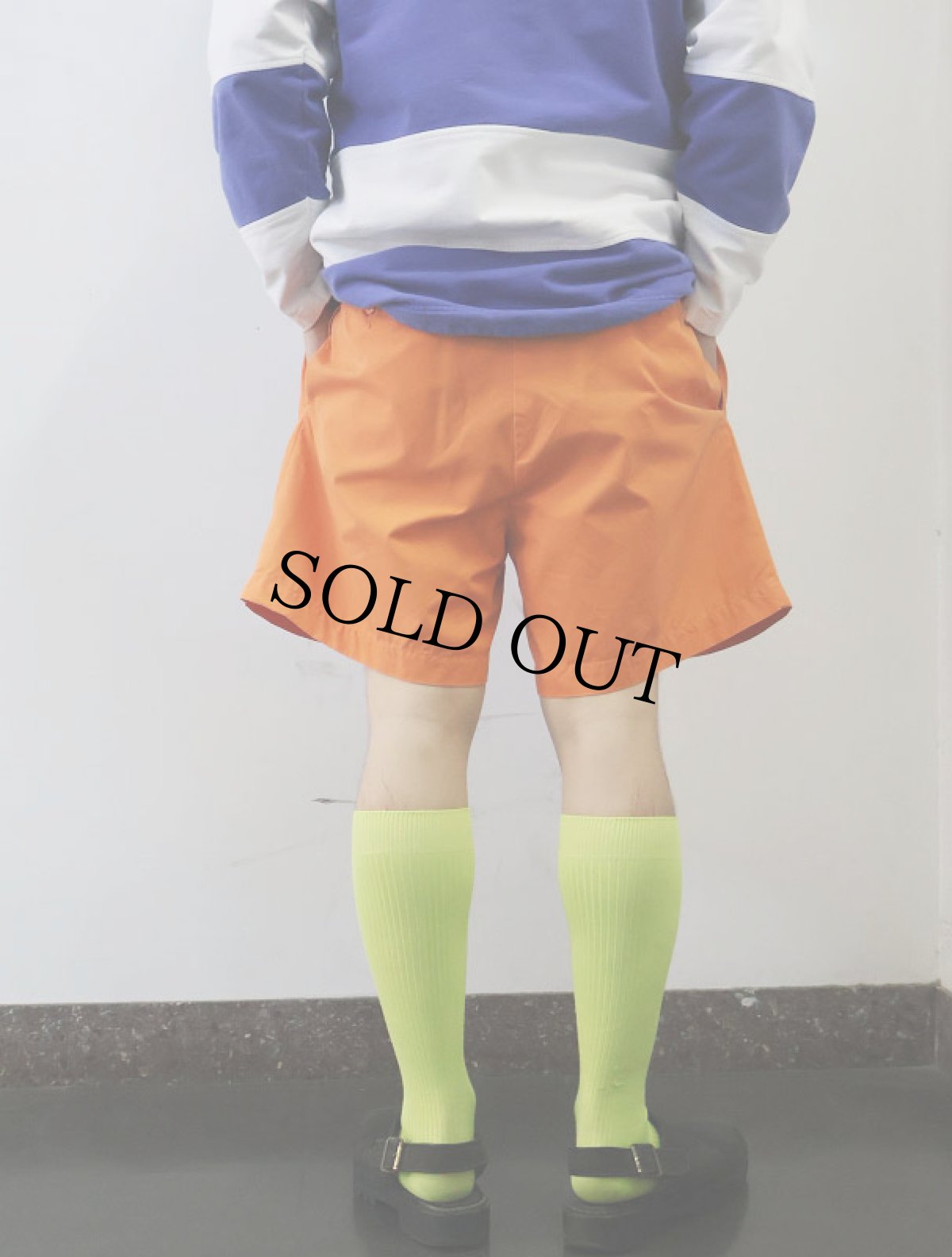 画像3: 90's POLO Ralph Lauren 2タック コットンショーツ W34 (3)