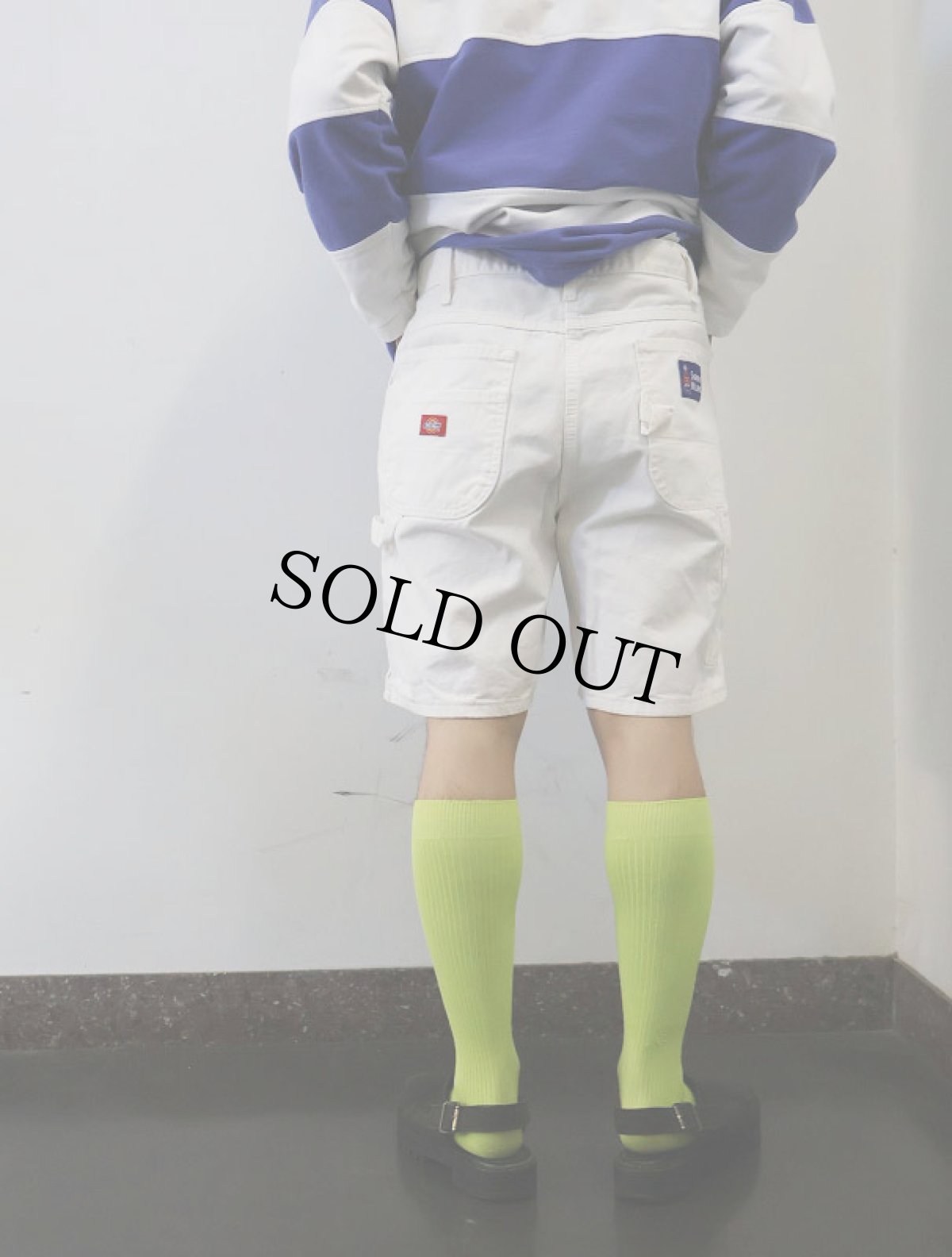 画像4: Dickies × SHERWIN WILLIAMS ペンキペイント ペインターショーツ W35 (4)