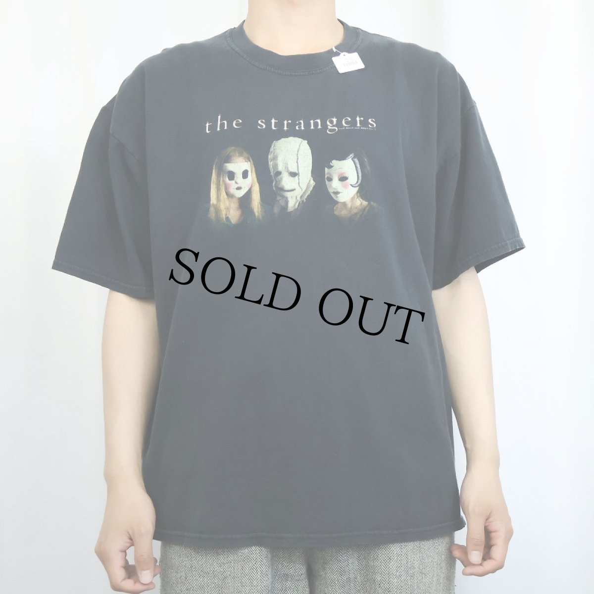 画像2: 2000's The Strangers ホラー映画プリントTシャツ BLACK (2)