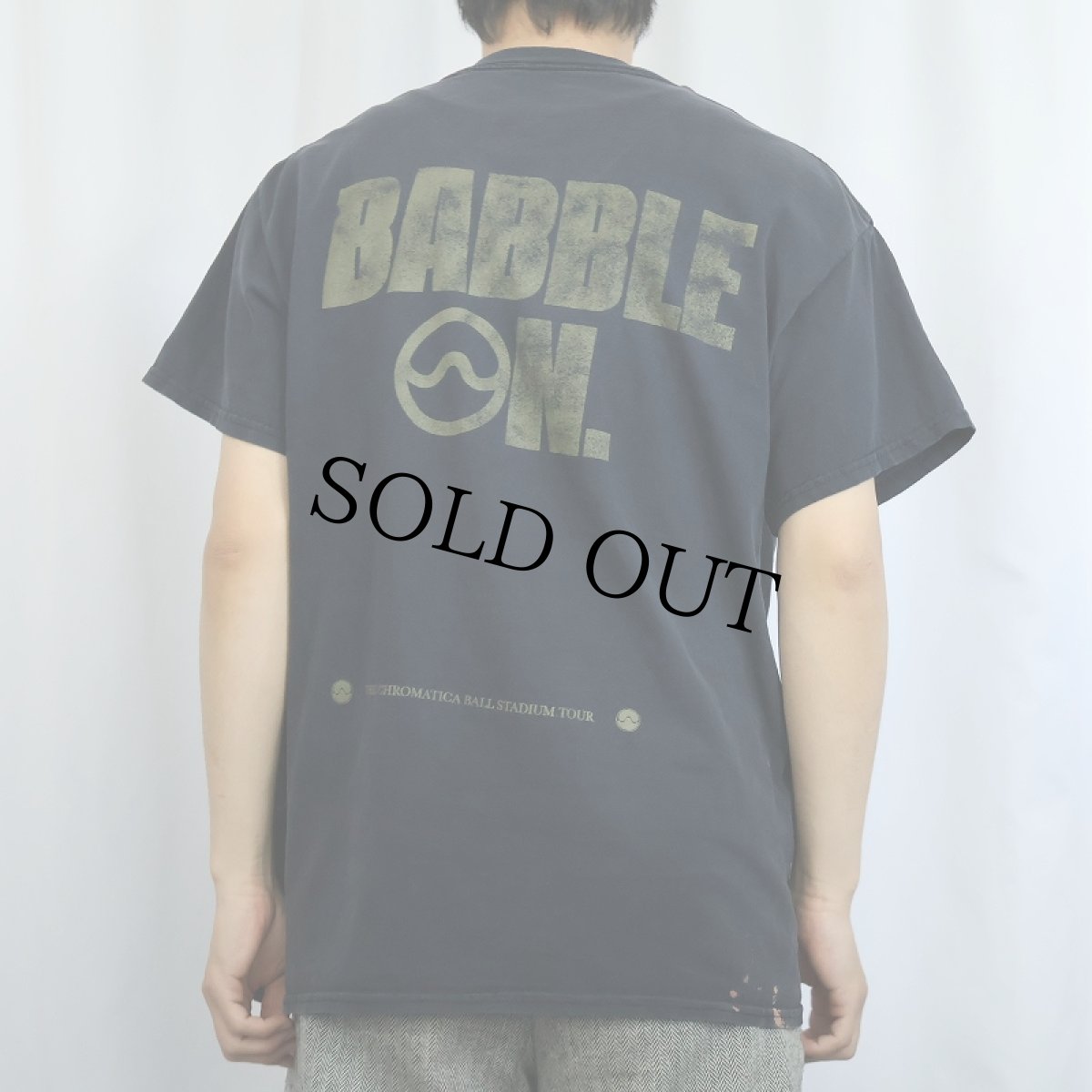 画像4: LADY GAGA "THE CHROMATICA BALL" ミュージシャンツアーTシャツ BLACK M (4)