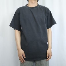 画像2: PLUMA USA製 無地Tシャツ M (2)