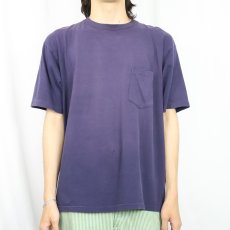 画像2: 90's GAP USA製 無地ポケットTシャツ L (2)