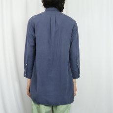画像3: Ralph Lauren "BLAKE" ポニー無し コットン×ウールボタンダウンシャツ XL (3)