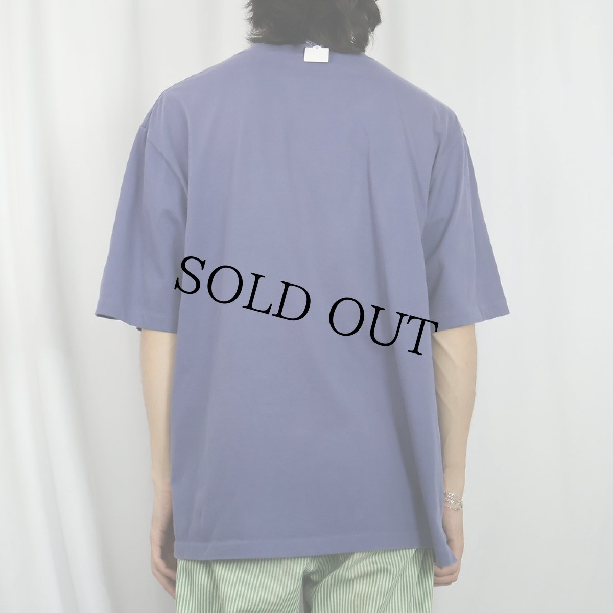 画像3: 90's LANDS' END USA製 無地ポケットTシャツ XL (3)