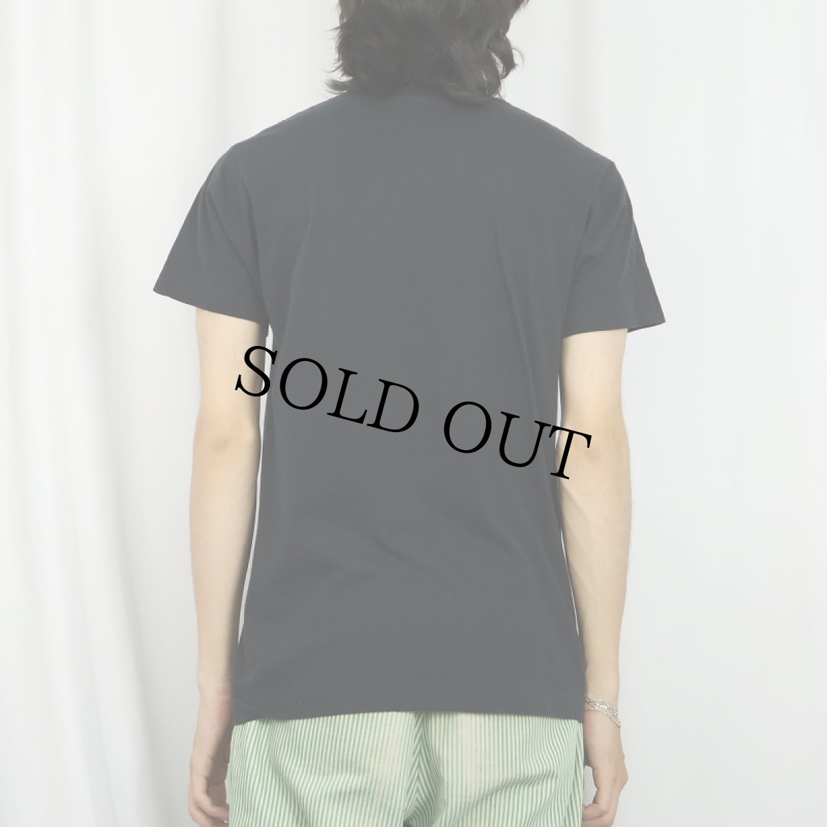 画像3: 90's FRUIT OF THE LOOM USA製 無地ポケットTシャツ BLACK M (3)
