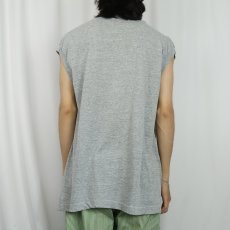 画像3: 80〜90's 無地 ノースリーブポケットTシャツ (3)