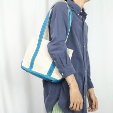 画像2: 90's L.L.Bean USA製 "BOAT AND TOTE" ロングハンドル キャンバストートバッグ SMALL (2)