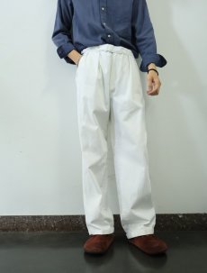 画像2: 90's POLO Ralph Lauren USA製 2タック サイドアジャスタ付き コットンチノトラウザーズ W27-32 (2)