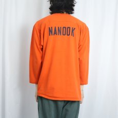画像4: 70's RUSSELL ATHLETIC USA製 "COOPER SWIMMING" プリントフットボールTシャツ L (4)