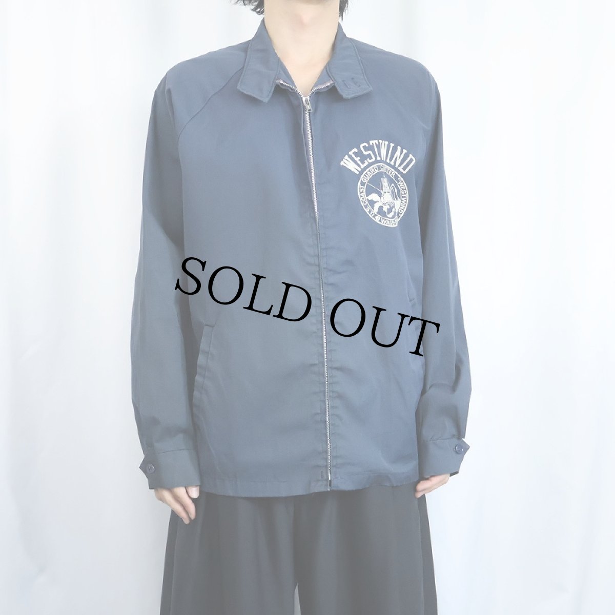 画像2: 70's Champion C中ランタグ "WESTWIND" スイングトップ NAVY XL (2)