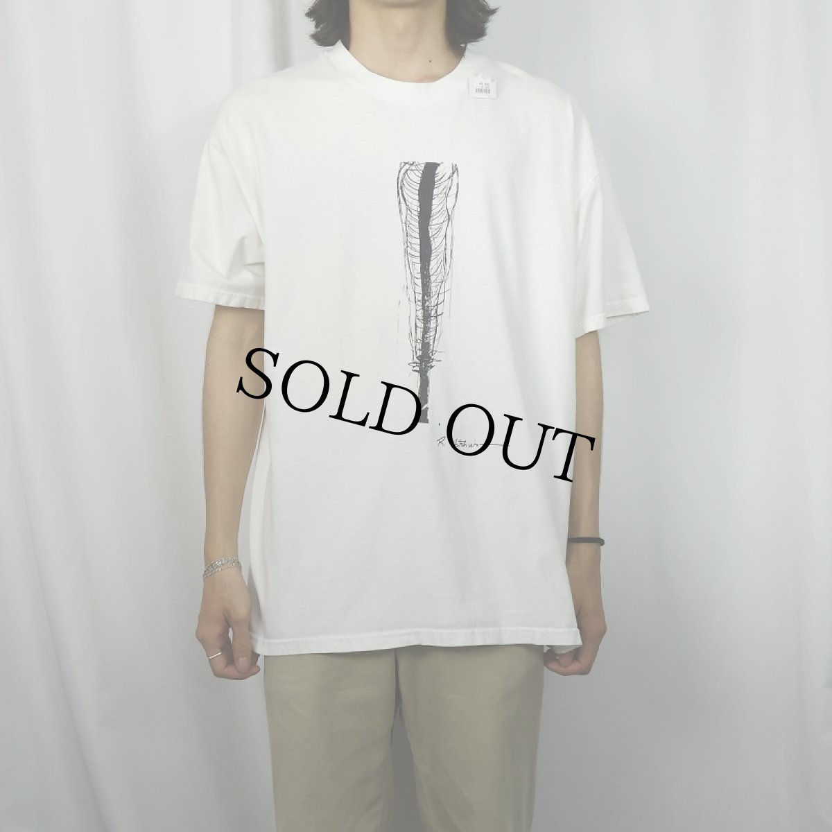画像2: 2000's アートプリントTシャツ XL (2)