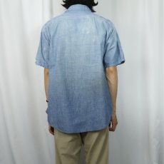 画像3: 50〜60's シャンブレーシャツ XL (3)