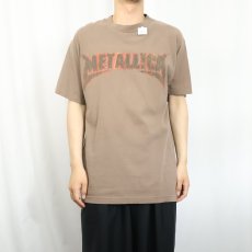 画像2: METALLICA ヘヴィメタルバンドTシャツ (2)