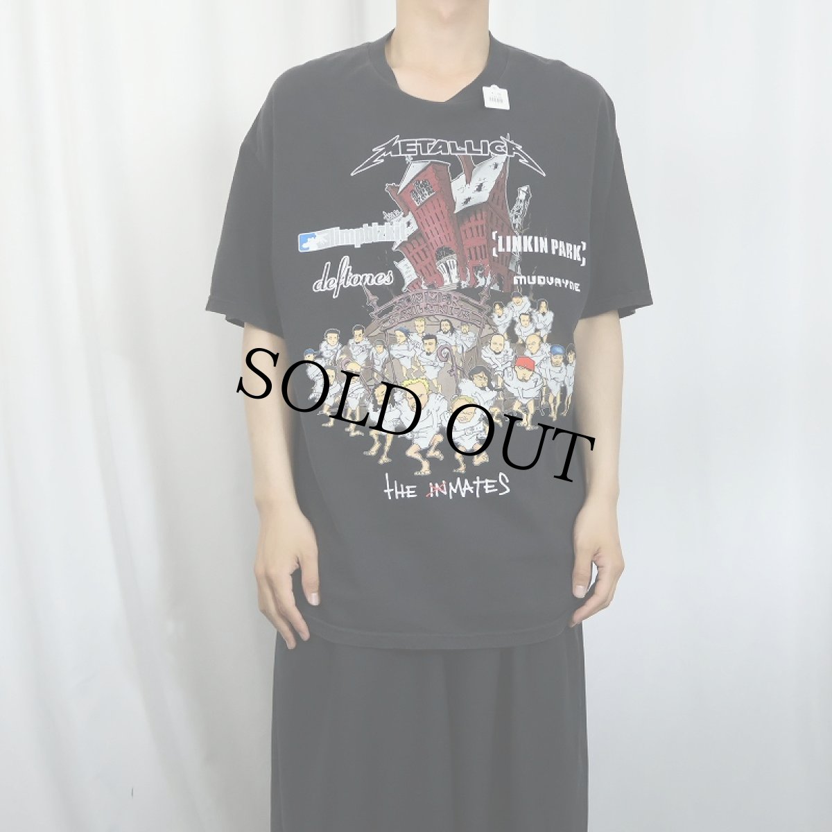 画像3: 2003 METALLICA USA製 "SUMMER SANITARIUM TOUR" ミュージックフェスティバルTシャツ BLACK XL (3)