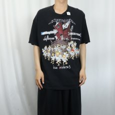 画像3: 2003 METALLICA USA製 "SUMMER SANITARIUM TOUR" ミュージックフェスティバルTシャツ BLACK XL (3)