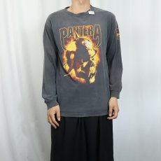 画像2: 2004 PANTERA ヘヴィメタルバンドロンT (2)