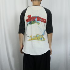画像4: 70〜80's The Moody Blues ロックバンドラグランTシャツ (4)