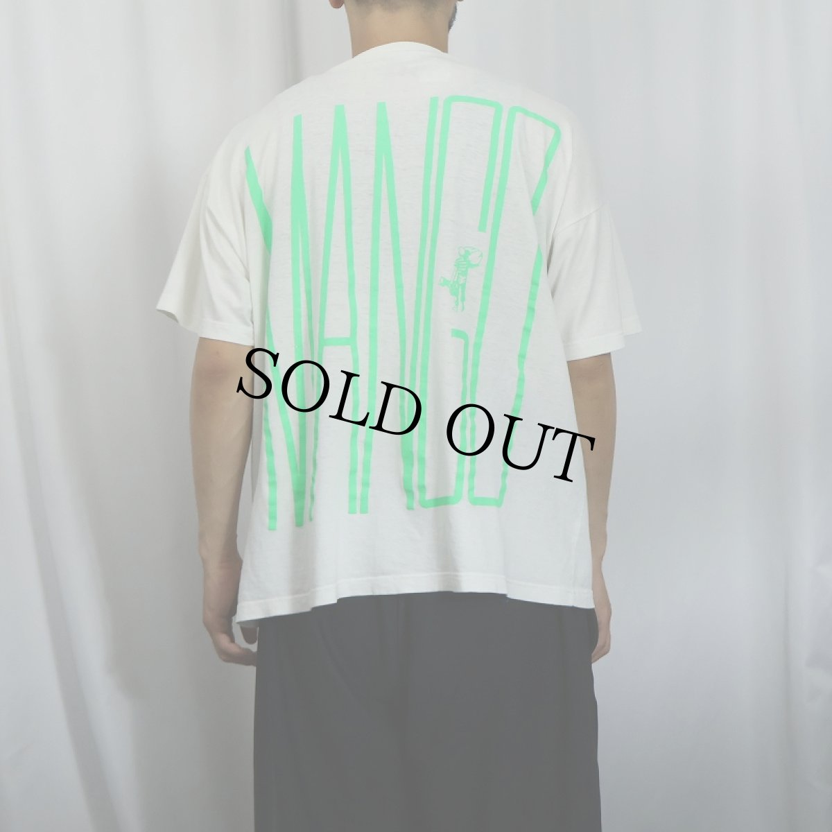 画像4: MANGO ロゴプリントTシャツ M (4)