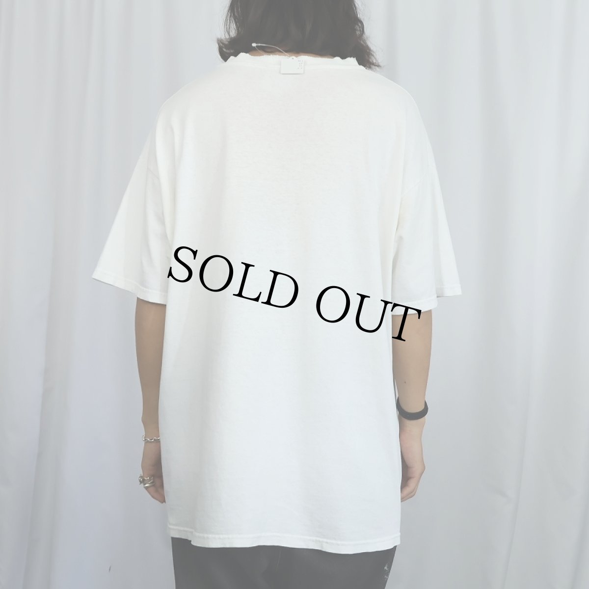 画像3: 2000's "NATURE CAN'T BE RESTOCKED" シマウマプリントTシャツ XL (3)