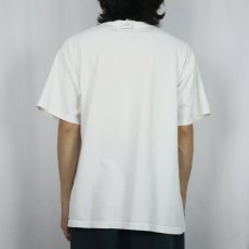 画像3: 90's Levi's USA製 "BLUES" プリントTシャツ L (3)