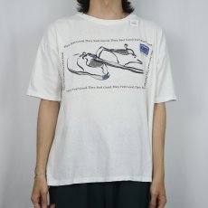 画像2: 90's Keds "They Feel Good." スニーカープリントTシャツ XL (2)