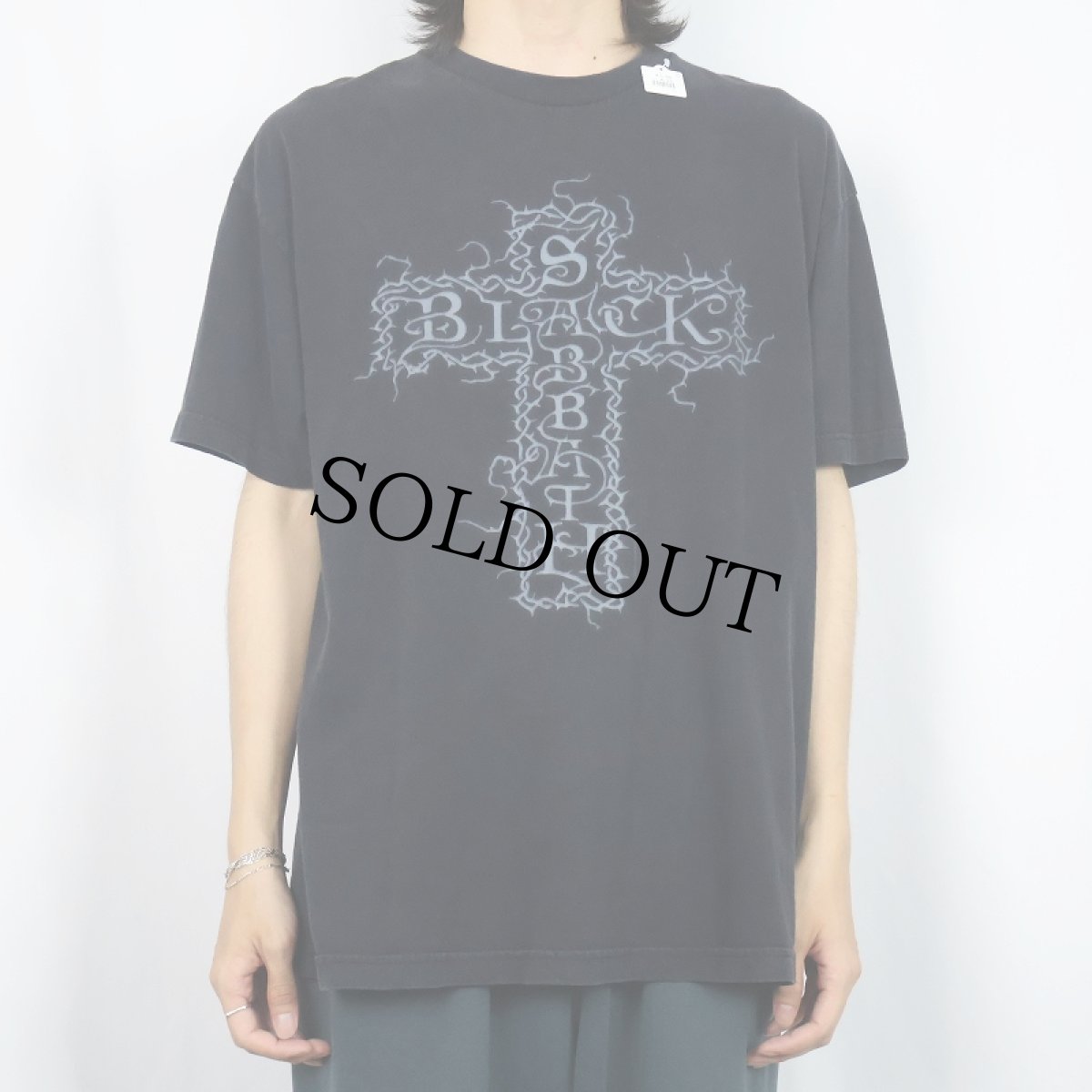画像2: 2000's Black Sabbath ロックバンドTシャツ BLACK XL (2)