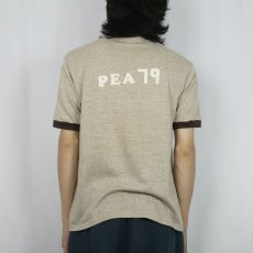 画像4: 70〜80's USA製 "POOL SHARK" サメプリントリンガーTシャツ L (4)