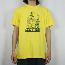 画像2: 70〜80's "McCULLOCH" イラストプリントTシャツ L (2)
