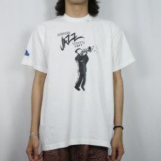 画像2: 90's "DOWNTOWN JAZZ TORONTO" ジャズプリントTシャツ (2)