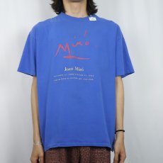 画像2: 90's Joan Miro USA製 画家プリントTシャツ XL (2)