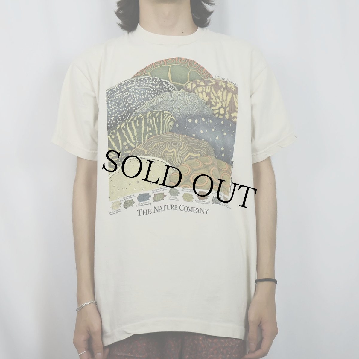 画像2: 90's LIBERTY GRAPHICS USA製 "Dianna Dee Tyler" カメイラストプリントTシャツ XL (2)
