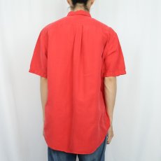 画像3: Ralph Lauren "CLASSIC FIT" リネン×シルクボタンダウンシャツ L (3)