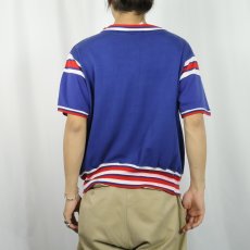 画像3: 70's MASON USA製 チェーン刺繍 ハーフジッププルオーバー (3)