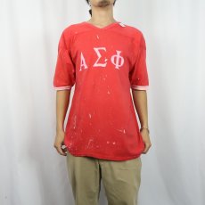 画像2: 70's Southern Athletic "ΑΣΦ" ワッペン付き フットボールTシャツ (2)