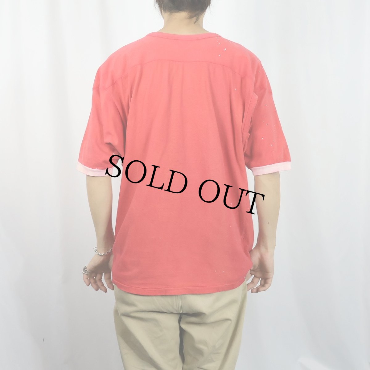 画像3: 70's Southern Athletic "ΑΣΦ" ワッペン付き フットボールTシャツ (3)