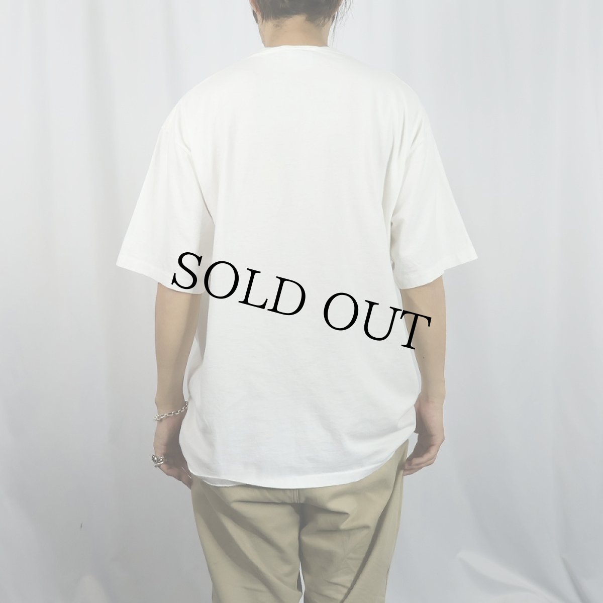 画像3: 90's COMMON THREADS USA製 向日葵イラストプリントTシャツ XL (3)