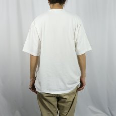 画像3: 90's COMMON THREADS USA製 向日葵イラストプリントTシャツ XL (3)