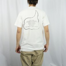 画像4: 90's USA製 "I Must Run Like..." チャリティーイベント イラストプリントTシャツ M (4)