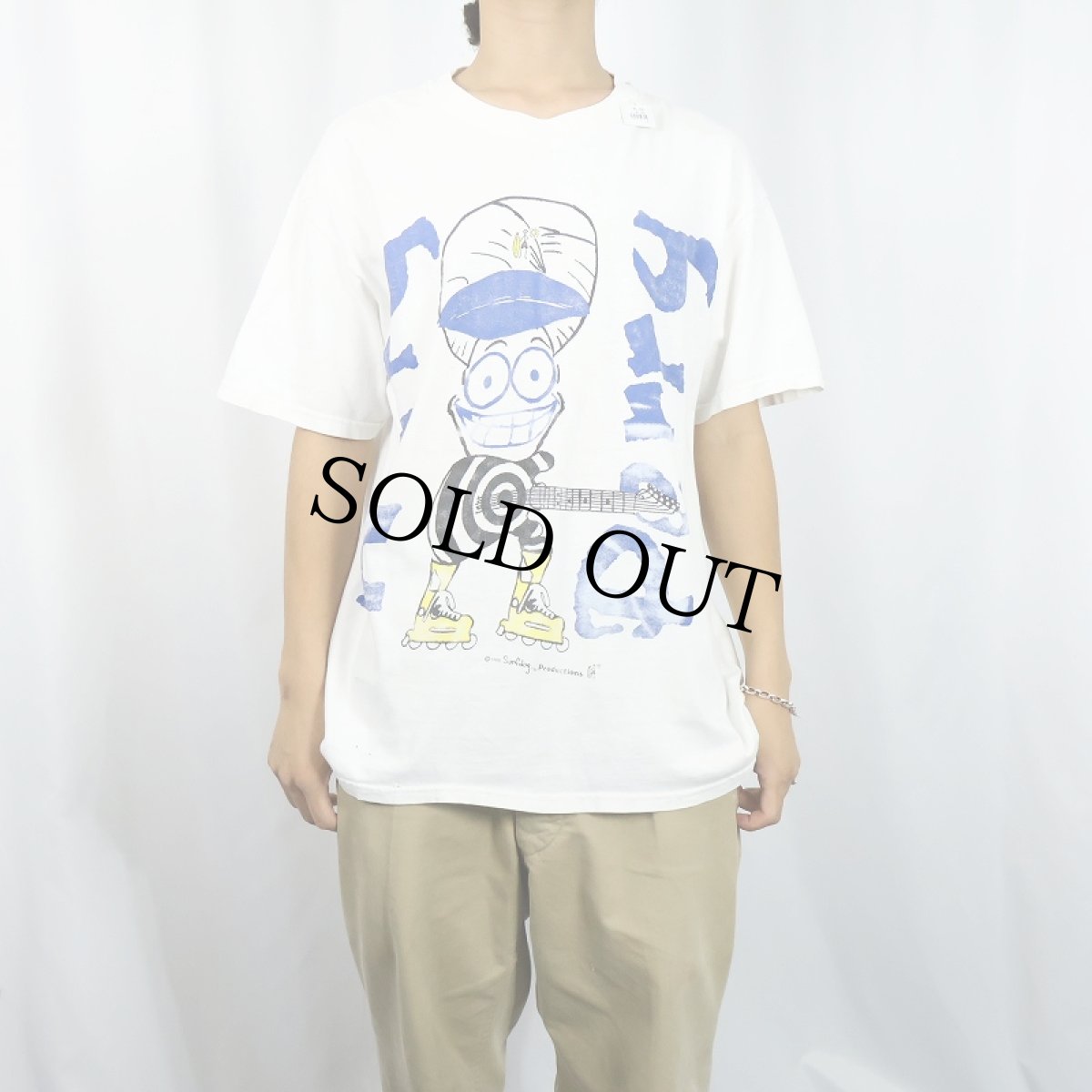 画像3: 1994 Harry Perry "venice-beach world-tour" ミュージシャンツアーTシャツ L (3)