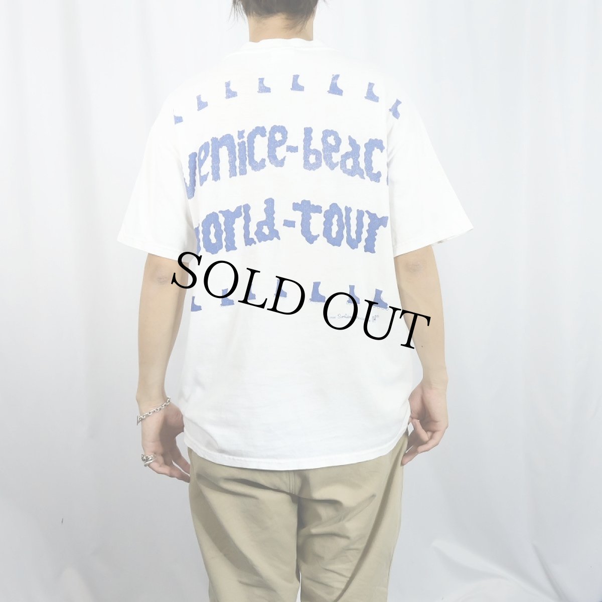 画像4: 1994 Harry Perry "venice-beach world-tour" ミュージシャンツアーTシャツ L (4)