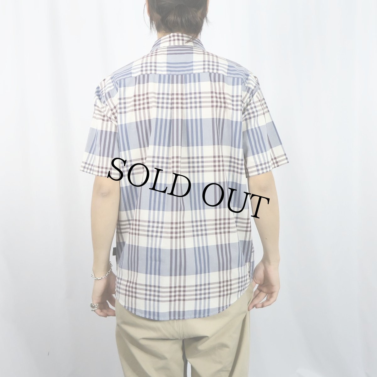 画像3: 2013AW Patagonia "ORGANIC COTTON" チェック柄 コットン×ポリエステル フェズマンシャツ M (3)