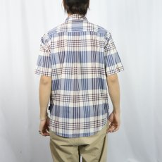 画像3: 2013AW Patagonia "ORGANIC COTTON" チェック柄 コットン×ポリエステル フェズマンシャツ M (3)